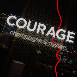 Courage Champagne &amp; Oysters Bar